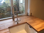 New Kitchen Sink and Wood Worktop