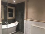 Tiling of Bathroom with Freestanding Bath